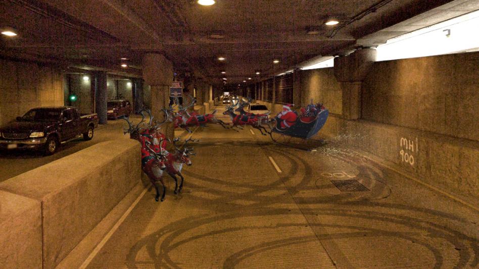 Santa Tracker Update: He’s Doing Donuts on Lower Wacker | Chicago ...